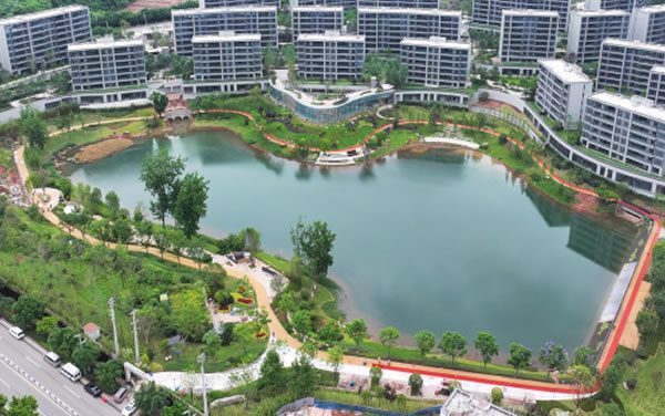 重慶高新區鐘家溝上游水系水質提升工程